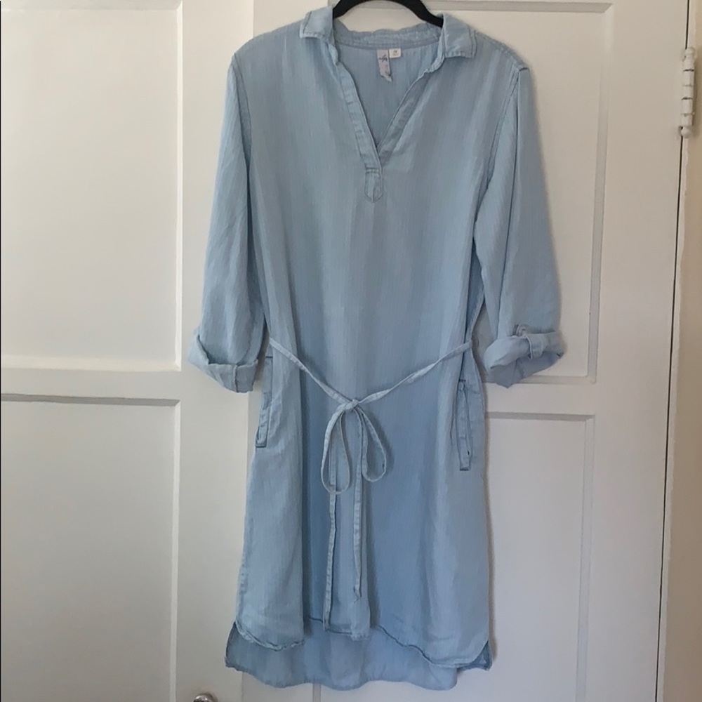 Alya Denim Dress w/ Pockets